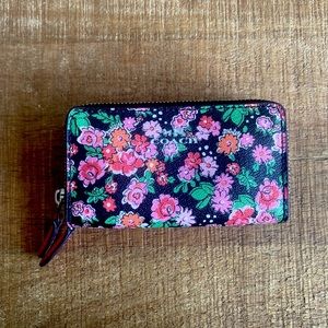 Coach printed mini wallet